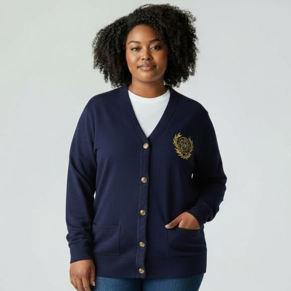 Vintage Forelli Moda Internazionale Womens 14 Cardigan Button Up Sweater